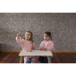 Silly Billyz Towel Antique Pink Messy Eater Slab 117318 7 Silly Billyz Towel Antique Pink Messy Eater Slab 117318 -Babyproducten Winkel silly billy slab sfeer 5 1 2