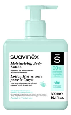 Suavinex 300ml Baby Bad Set SXSSET901723 -Babyproducten Winkel suavinex baby 300ml hydraterende body lotion sxzcos078610 .1 1