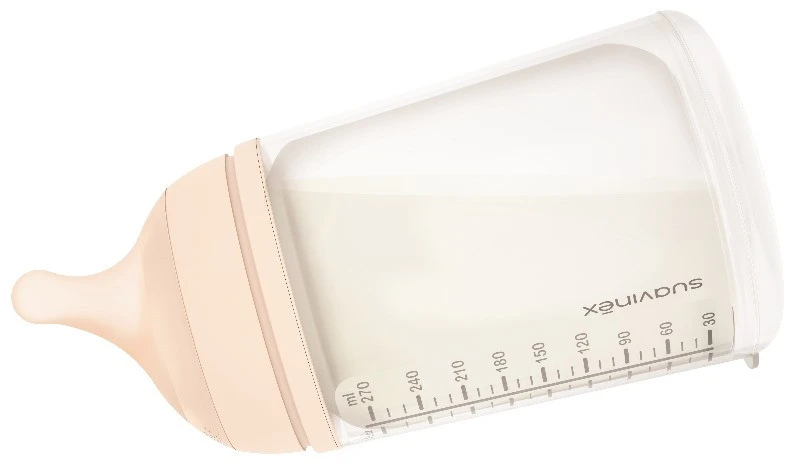 Suavinex Zero.Zero Anti-Colic Medium Flow Zuigfles 270ml SXZBRF050012 2 Suavinex Zero.Zero Anti-Colic Medium Flow Zuigfles 270ml SXZBRF050012 - Afbeelding 2