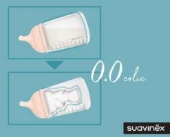Suavinex Zero.Zero Anti-Colic Slow Flow Zuigfles 180ml SXZBRF051118 -Babyproducten Winkel suavinex zer .zer anti colic zuigfles 2 1