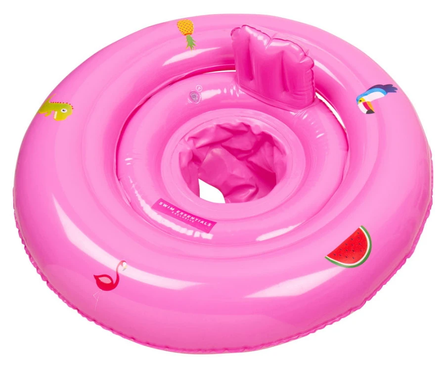 Swim Essentials Baby Float Roze 0-1 Jaar Zwemring 1 Swim Essentials Baby Float Roze 0-1 Jaar Zwemring