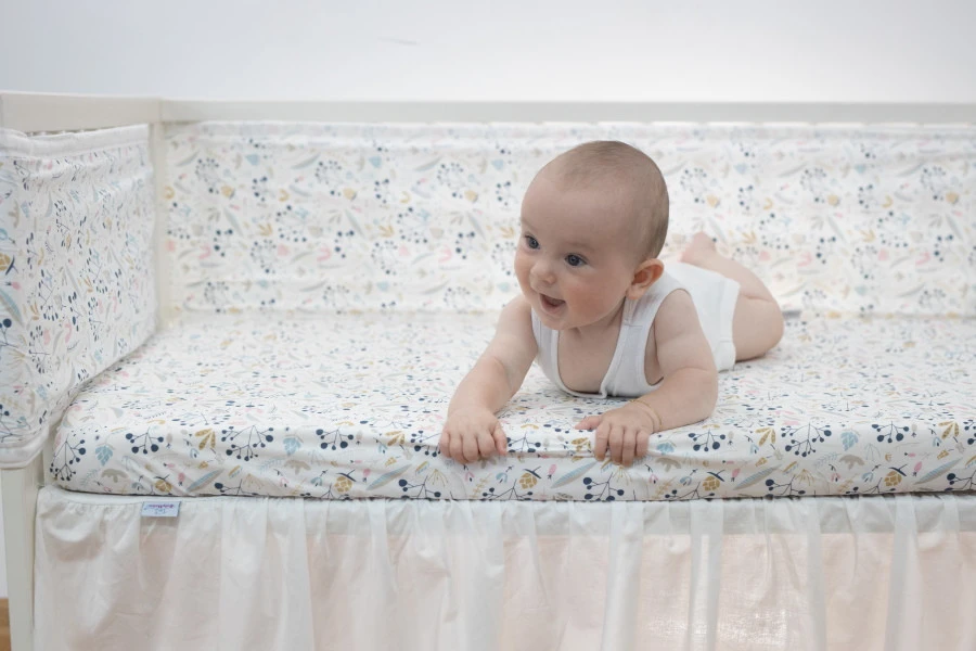 Babymatex AeroLine Bump Air Meadow 180cm Bedbumper TB0417_01 4 Babymatex AeroLine Bump Air Meadow 180cm Bedbumper TB0417_01 - Afbeelding 4