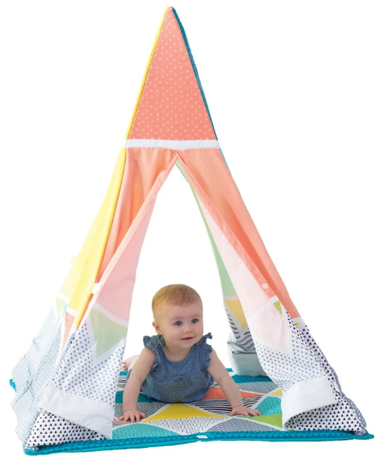 Infantino Large Teepee Gym Speelkleed BK-216143 4 Infantino Large Teepee Gym Speelkleed BK-216143 - Afbeelding 4