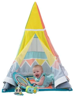 Infantino Large Teepee Gym Speelkleed BK-216143 12 Infantino Large Teepee Gym Speelkleed BK-216143 -Babyproducten Winkel teepee sfeer 4