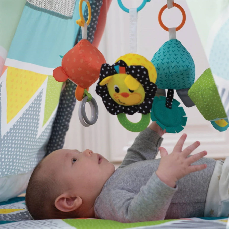 Infantino Large Teepee Gym Speelkleed BK-216143 6 Infantino Large Teepee Gym Speelkleed BK-216143 - Afbeelding 6