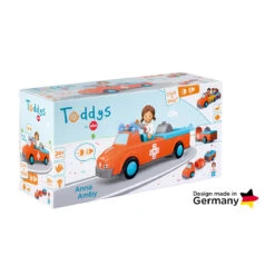 Toddys Anna Amby Educatieve Modulaire Speelgoedauto Met Pop TO-0125 -Babyproducten Winkel toddys anna amby educatieve modulaire speelgoedauto met pop 1