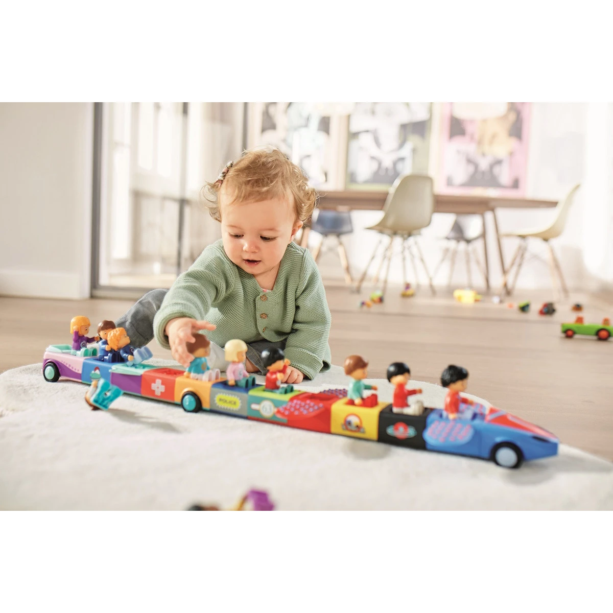 Toddys Frank Farmy Educatieve Modulaire Speelgoedauto Met Pop TO-0127 7 Toddys Frank Farmy Educatieve Modulaire Speelgoedauto Met Pop TO-0127 - Afbeelding 7