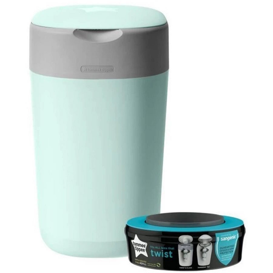 Tommee Tippee Twist & Click Tub Green Luieremmer 85102402 (eco) 1 Tommee Tippee Twist & Click Tub Green Luieremmer 85102402 (eco)