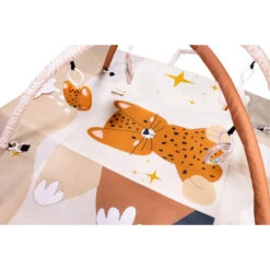 Tryco Leopard Lenny 2-in-1 XL Speelkleed En Opbergtas TR-140210 -Babyproducten Winkel tr 140210 tryco leopard lenny playmat bag in 1 04