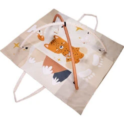 Tryco Leopard Lenny 2-in-1 XL Speelkleed En Opbergtas TR-140210 -Babyproducten Winkel tr 140210 tryco leopard lenny playmat bag in 1 05