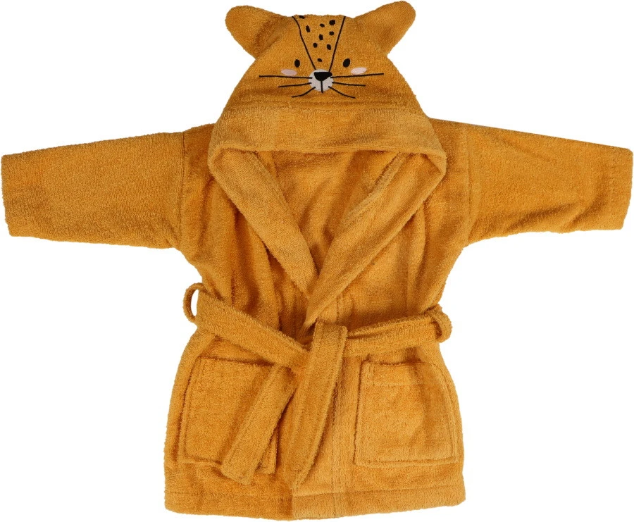 Blush & Blossom Leopard Lenny 0-1jr Badstof Badjas TR-BB4201 2 Blush & Blossom Leopard Lenny 0-1jr Badstof Badjas TR-BB4201 - Afbeelding 2