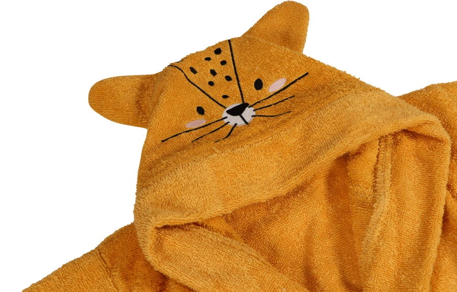 Blush & Blossom Leopard Lenny 1-2jr Badstof Badjas TR-BB4202 4 Blush & Blossom Leopard Lenny 1-2jr Badstof Badjas TR-BB4202 - Afbeelding 4