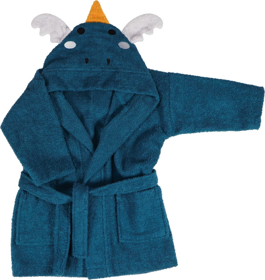 Blush & Blossom Dragon Diego 1-2jr Badstof Badjas TR-BB4207