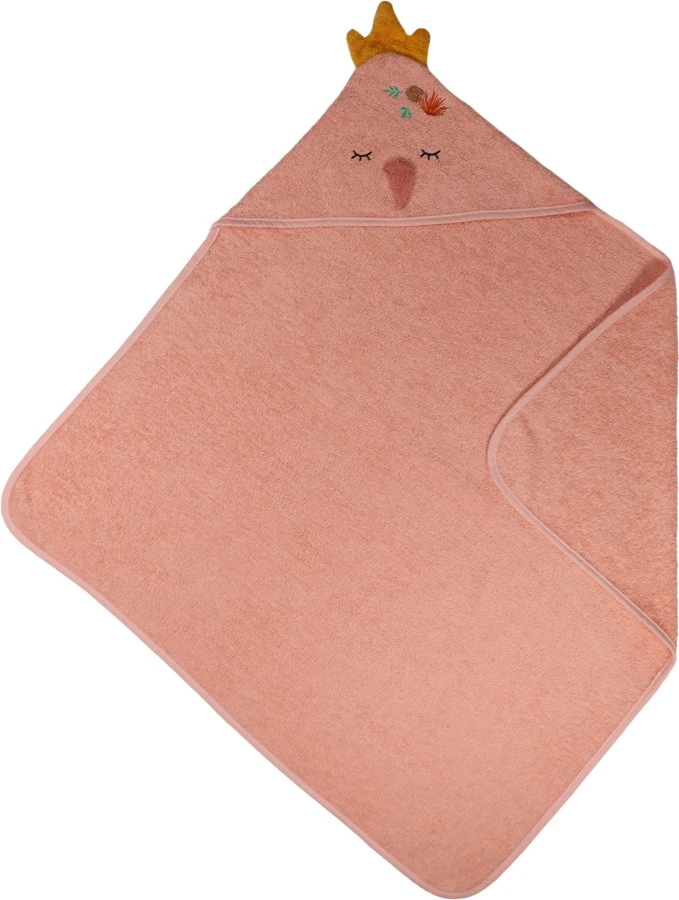 Blush & Blossom Swan Ivy Badstof Badcape TR-BB4219 2 Blush & Blossom Swan Ivy Badstof Badcape TR-BB4219 - Afbeelding 2