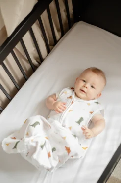 Blush & Blossom Dinosaurus 110 Cm Hydrofiel Slaapzak TR-BB443437 -Babyproducten Winkel tr bb443423 blush blossom dinosaurus 70 cm 01