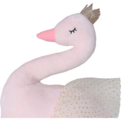 Tryco Zwaan Ivy 46 Cm Knuffel TR-243334 -Babyproducten Winkel tryco swan zwaan ivy knuffel tr 243334 5