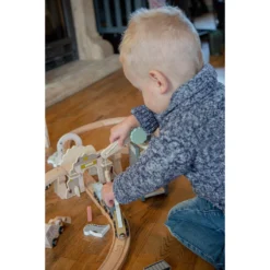Tryco Houten Treinbaanset - Uitbreidingsset Bouwplaats TR-353080 -Babyproducten Winkel tryco tr 353080 04