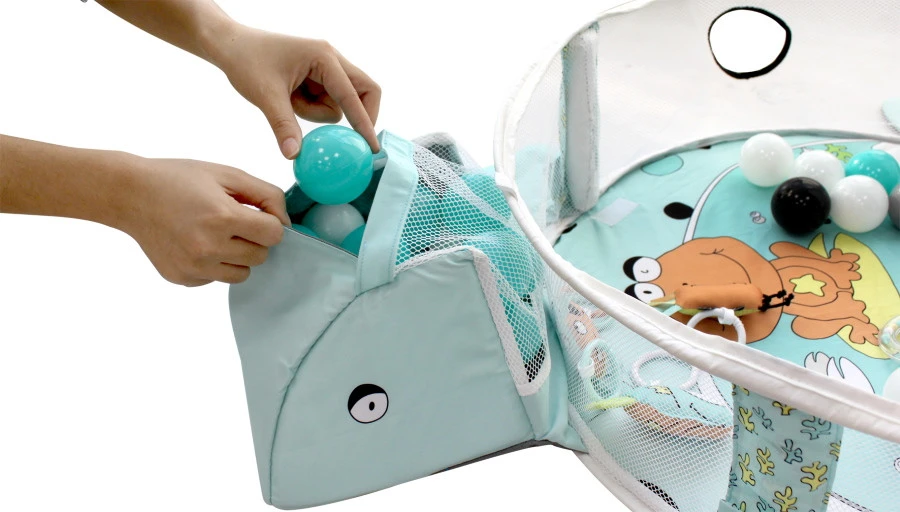 Tryco Ball Pit En Activity Gym Speelkleed/Ballenbak TR-140201 3 Tryco Ball Pit En Activity Gym Speelkleed/Ballenbak TR-140201 - Afbeelding 3