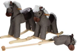 Tryco Milo Bruin Hobbelpaard 18m+ TR-120108 -Babyproducten Winkel tryco horse brown 1