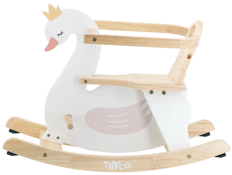 Tryco Zwaan Houten Hobbeldier TR-353011 1 Tryco Zwaan Houten Hobbeldier TR-353011