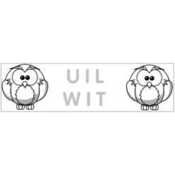 Ledikant Uil Wit 60x120 Cm 7 Ledikant Uil Wit 60x120 Cm -Babyproducten Winkel uil wit babykamer 4 1