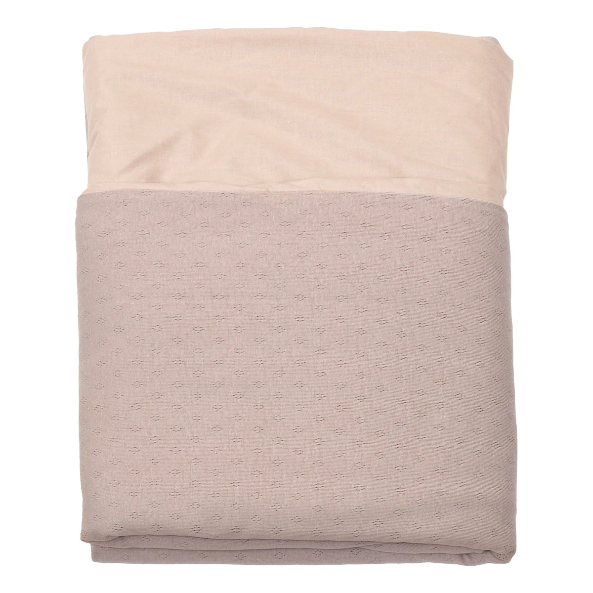MamaLoes Amy Ajour Nougat 75x100cm Wiegdeken 84483