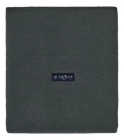 Zaffiro Antraciet Cotton 100 X 150 Cm Ledikantdeken 3443