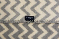 Zaffiro Grijs & Ecru Zigzag 75 X 100 Cm Wiegdeken 40771 -Babyproducten Winkel zaffiro deken zigzag grijs wit ka1 3 2