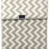 Zaffiro Grijs & Ecru Zigzag 75 X 100 Cm Wiegdeken 40771