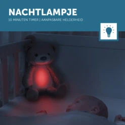 Zazu Brody De Beer Roze Slaaptrainer ZA-BRODY-03 -Babyproducten Winkel zazu brody de beer roze slaaptrainer sfeer 4