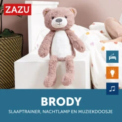Zazu Brody De Beer Roze Slaaptrainer ZA-BRODY-03 -Babyproducten Winkel zazu brody de beer roze slaaptrainer sfeer 9