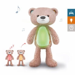 Zazu Brody De Beer Roze Slaaptrainer ZA-BRODY-03 -Babyproducten Winkel zazu brody de beer roze slaaptrainer za brody 03 3